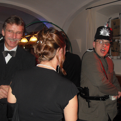 Achtung Razzia und korrupte Polizisten 20er Jahre Casino Event