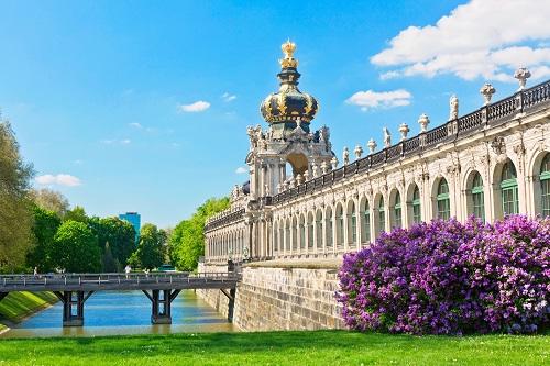 Dresdner Zwinger Dresden, zwinger, krone von polen, kronentor