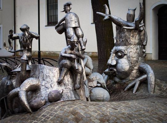 Sagenbrunnen Sagentour Spreewald