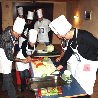 Teamkochen Event im Allgäu Teamkochen Event im Allgäu