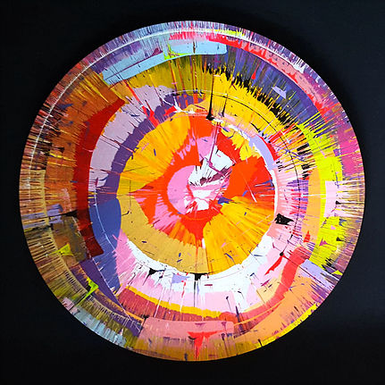 Gestalten Sie Spin Paintings mit 1.400 U/min!