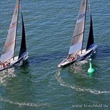 America's Cup Yacht Setzen Sie Segel für Ihren eigenen America‘s