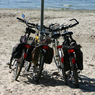 Schiff, Fahrrad und BBQ direkt an der Ostsee Schiff, Fahrrad und BBQ direkt an der Ostsee