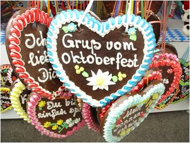 Oktoberfest Herzerl Bayerische Olympiade