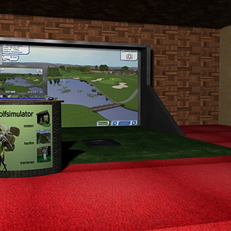 Golf & Minigolf für Events am Golfsimulator