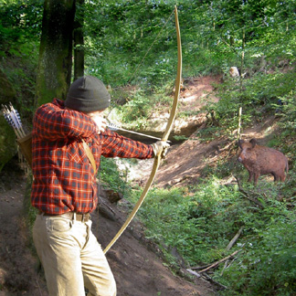 Abenteuerliche Bogenjagd im 3D-Bogenparcours