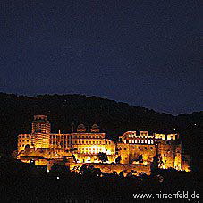 Schloss Heidelberg bei Nacht Erlebnisführung Heiligenberg