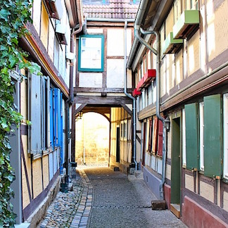 Quedlinburg Innenstadt Fachwerk, Quedlinburg