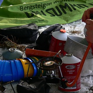 Digitale Schatzsuche Equipment SnowTrophy auf der Zugspitze