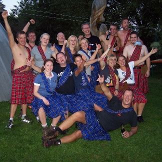 Highland Games – Teambildung im Schottenrock