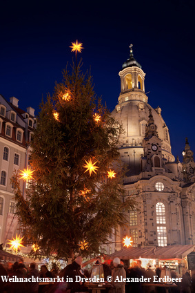 Weihnachtlich humorvolles Dresden