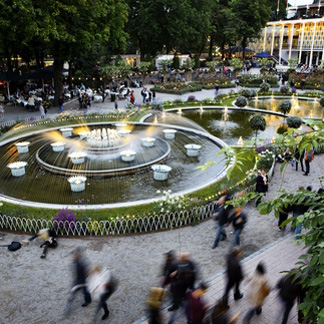 ©Ty Stange - copenhagenmediacenter.com Wasserspiel im Tivoli in Kopenhagen
