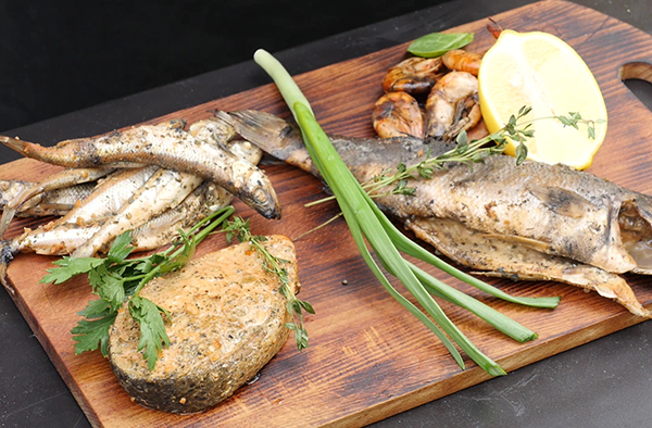 Grillfisch-Platte Mecklenburger Fischtag