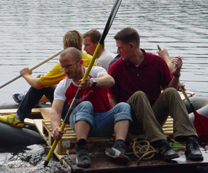 Floßfahrt Der Schatz im Fichtelsee
