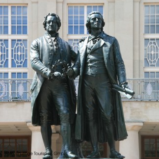 Goethe und Schiller Denkmal Weimar