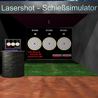 Schießsimulator_Gross Lasershot – Schießsimulator
