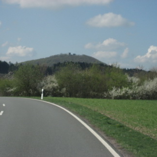 Blick auf die Weidelsburg Eine komplette Burg für Ihr Event