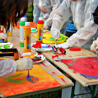 Action Painting – Ihr Kreativ-Event