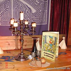 Gedeckte Tafel Keltische Tafelrunde