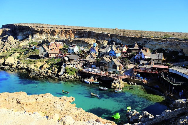 Incentive Reise Malta Bucht bebaut