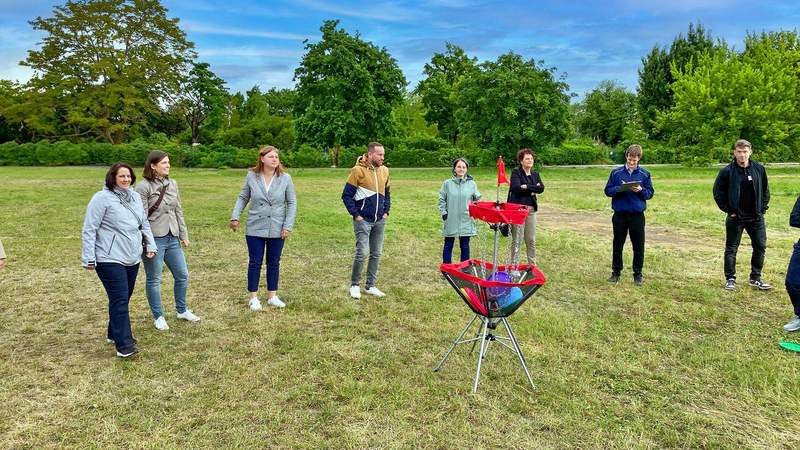 Disc Golf, Discgolf, Frisbee Golf, Teambulding, Firmeneventm Betriesausflug
