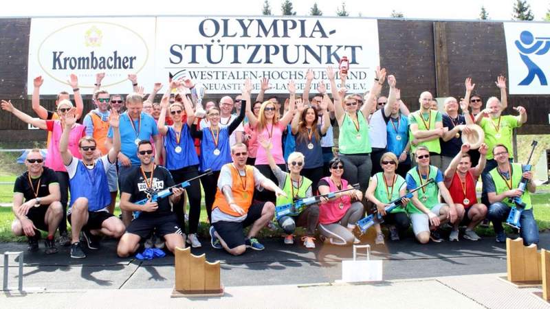 Biathlon-Team-Event im Sauerland