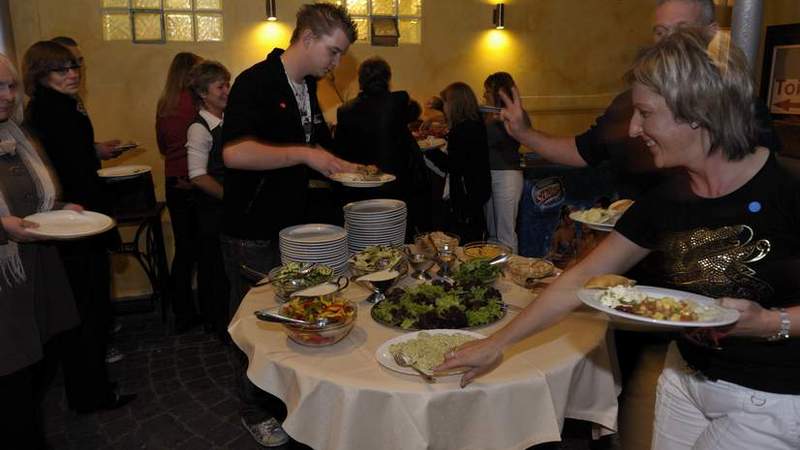 Barbecue mit verschiedenen Erlebnis-Events