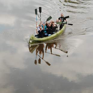 Kanutour Betriebsausflug Aktiv Outdoor-Event Lüneburger-Heide Celle