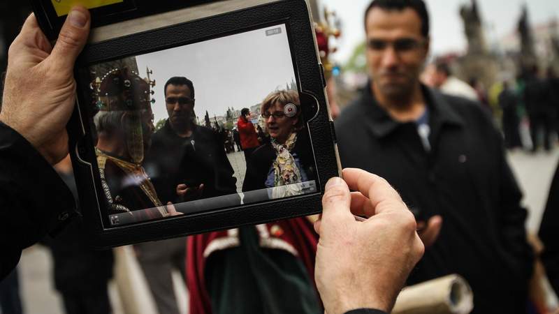 iPad Rallye in Prag