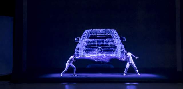 Holo Produktshow Holographie Show & Hologramm Präsentationen