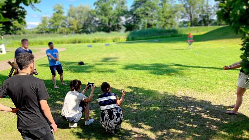 Sinnes Olympiade Team-Event, Firmenevent, Teambuilding Event, Firmenfeier, Emmerich Events, Weihnachtsfeier, Events, Firmenevent
