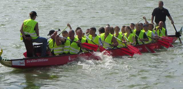Drachenbootrennen Drachenboot-Rennen