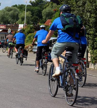 Gemeinsam Rad fahren