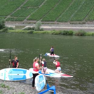 Stand Up Paddling Mosel