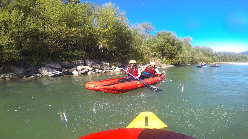 Kanu Raft Event – Floating River im Allgäu