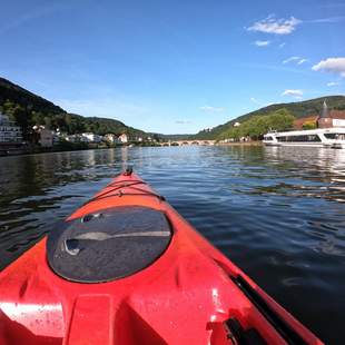 Kajak Tour in Heidelberg auf dem Neckar