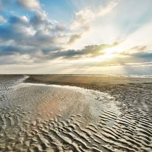 Ostfriesland Strand Wattenmeer
