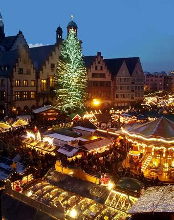 Weihnachtsfeier in Frankfurt