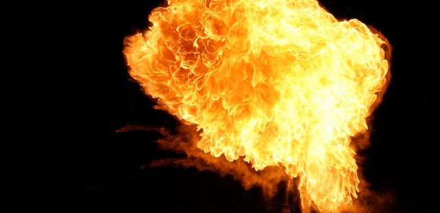 Feuerspucken Flash! – Die Walkacts