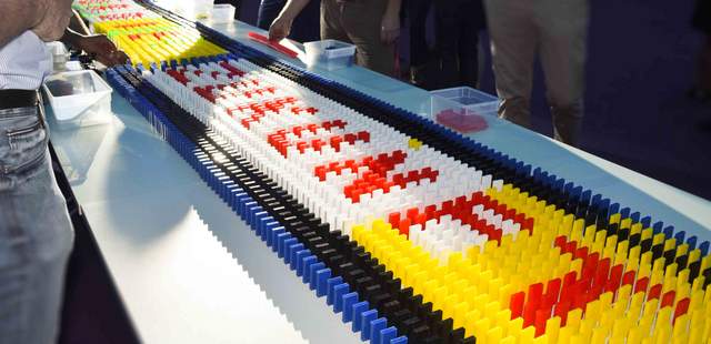 Domino Event, Teambuilding, Teambuilding Events, Betriebsfeier Domino Event, Teambuilding, Teambuilding Events, Betriebsfeier