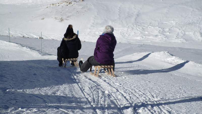 Winterliches Firmenevent inkl. Schlittenbau