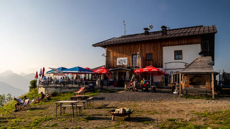 Firmenparty auf Tiroler Berghaus