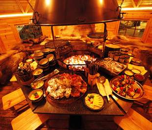 Grillbuffet in der Grillkota