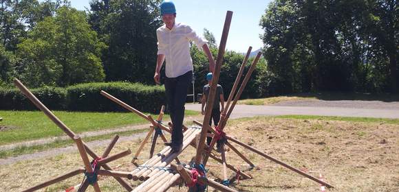 Team Management Systems + Holzbrückenbau