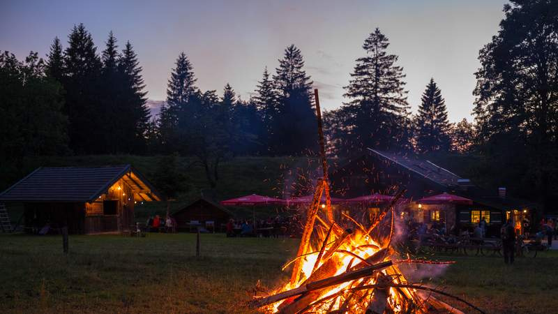 Bayerischer Teamtag auf der Alm