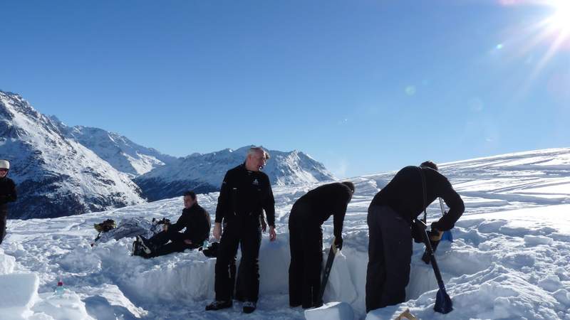 Iglubau-Workshop im Ötztal