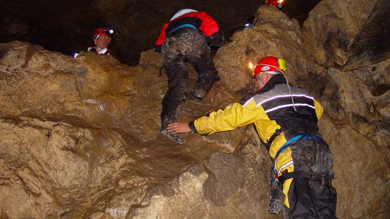Höhlen Expedition