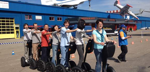 Publikumsmagnet Segway – Parcours silver
