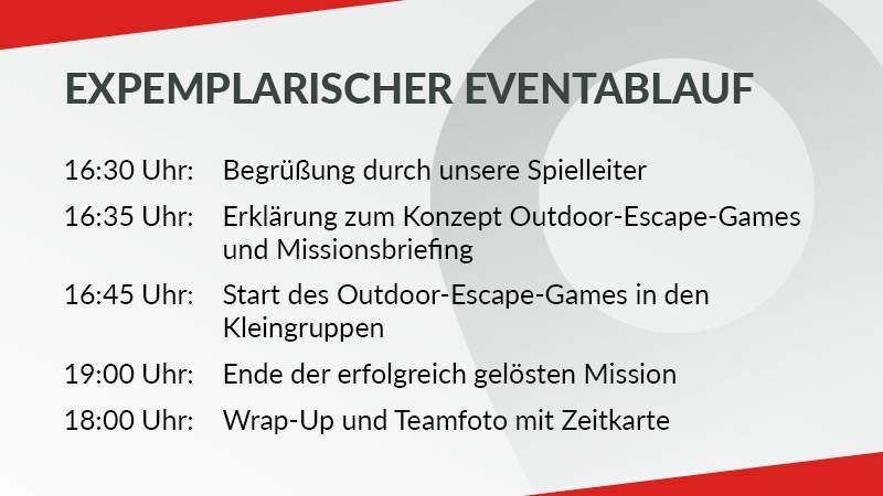 Weihnachtsfeier Outdoor Escape in Düsseldorf