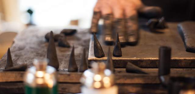 Weihrichkarzln in eigener Herstellung Räucherkerzenwerkstatt